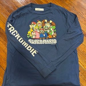 Abercrombie Kids Super Mario Shirt size 13/14